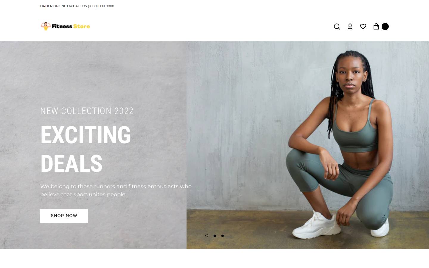 fitnessforyou.co homepage screenshot