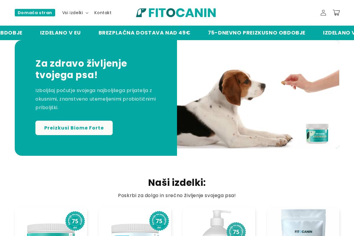 fitocanin.com homepage screenshot