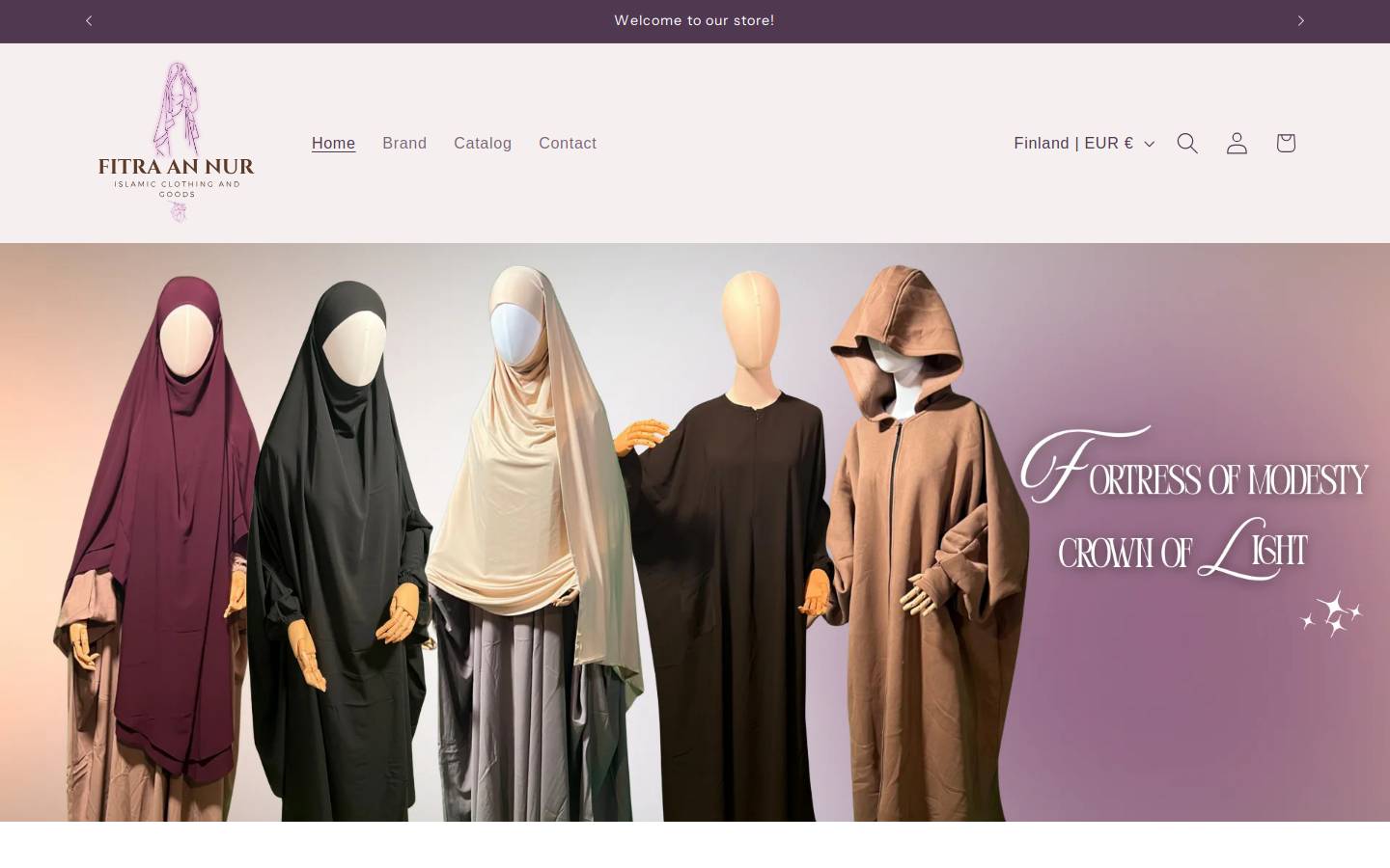 fitraannur.com homepage screenshot