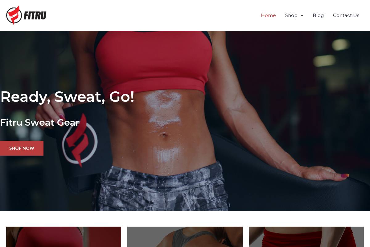 fitrufitness.com homepage screenshot