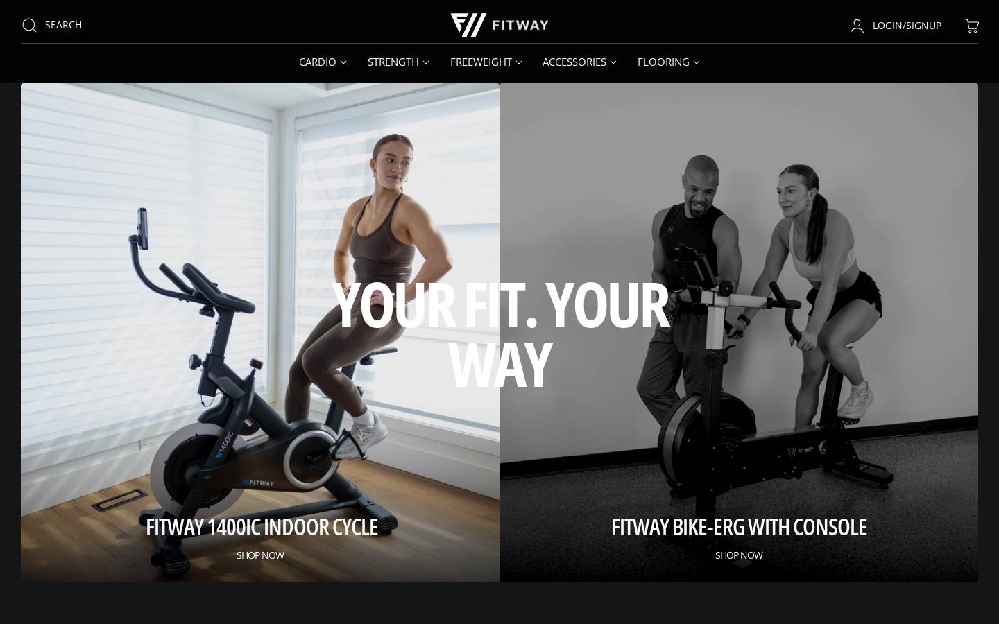 fitwayequip.ca homepage screenshot