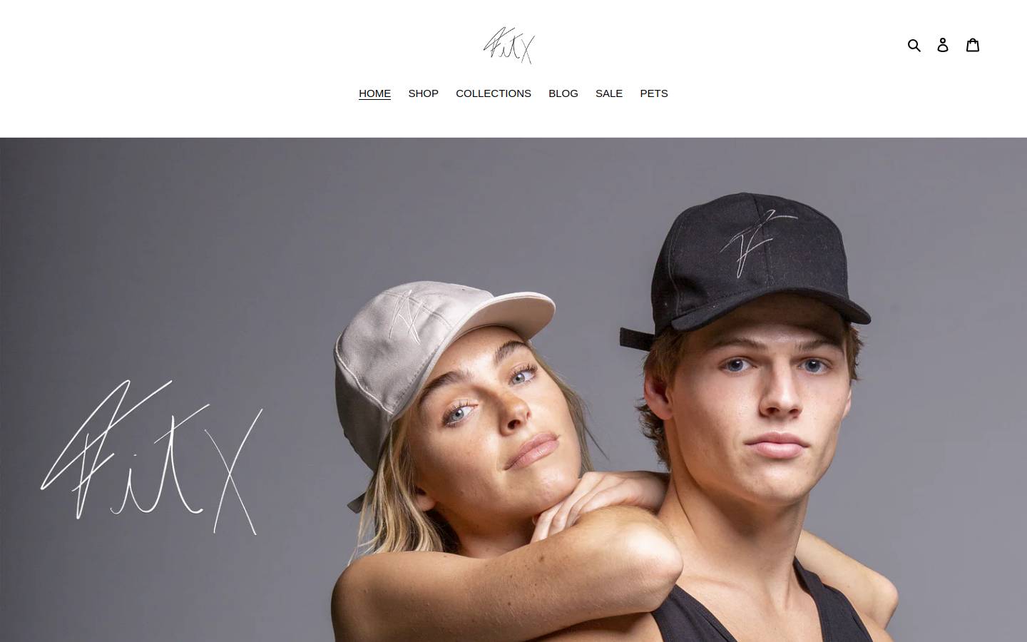 fitxwearnyc.com homepage screenshot