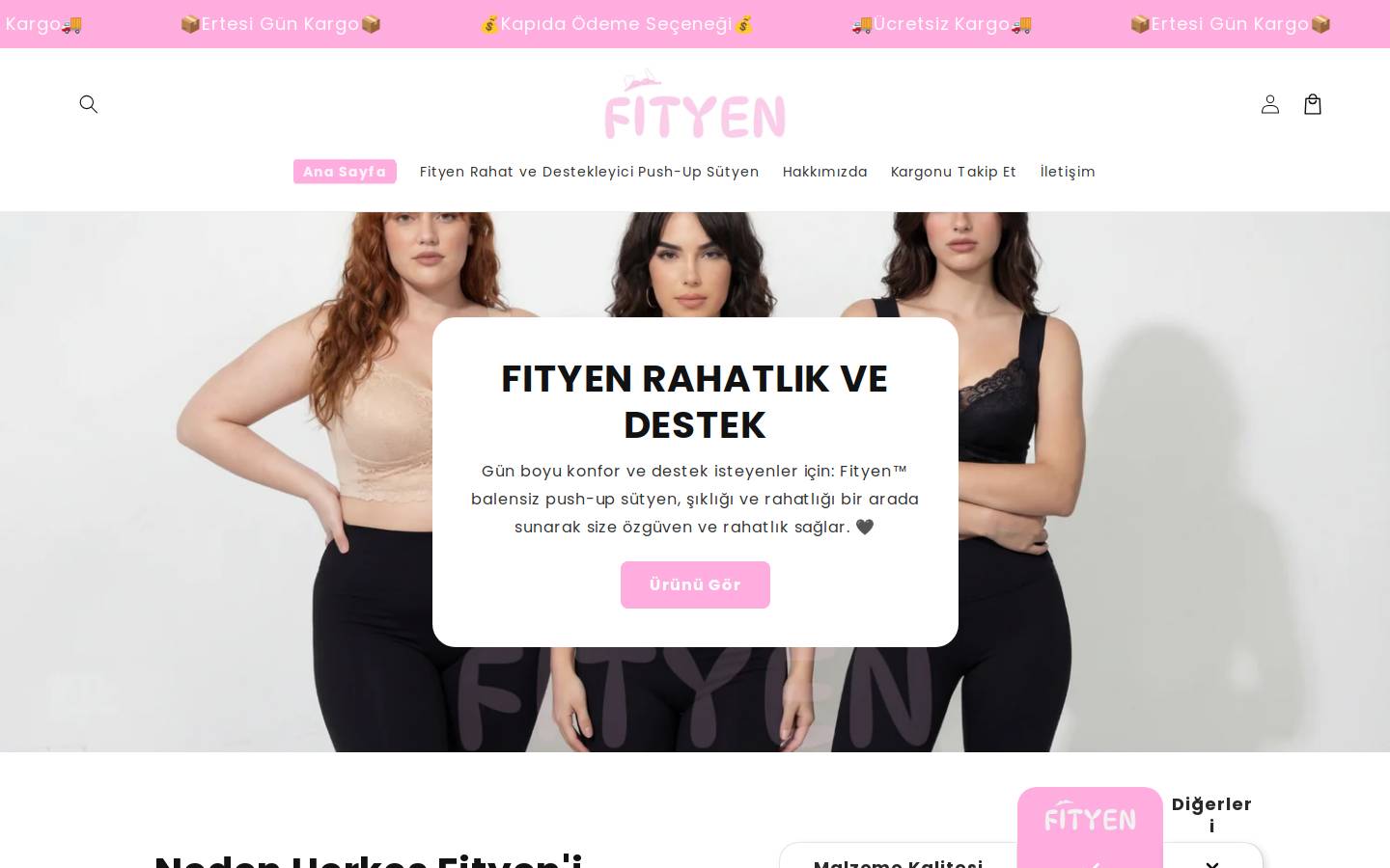 fityen.com homepage screenshot