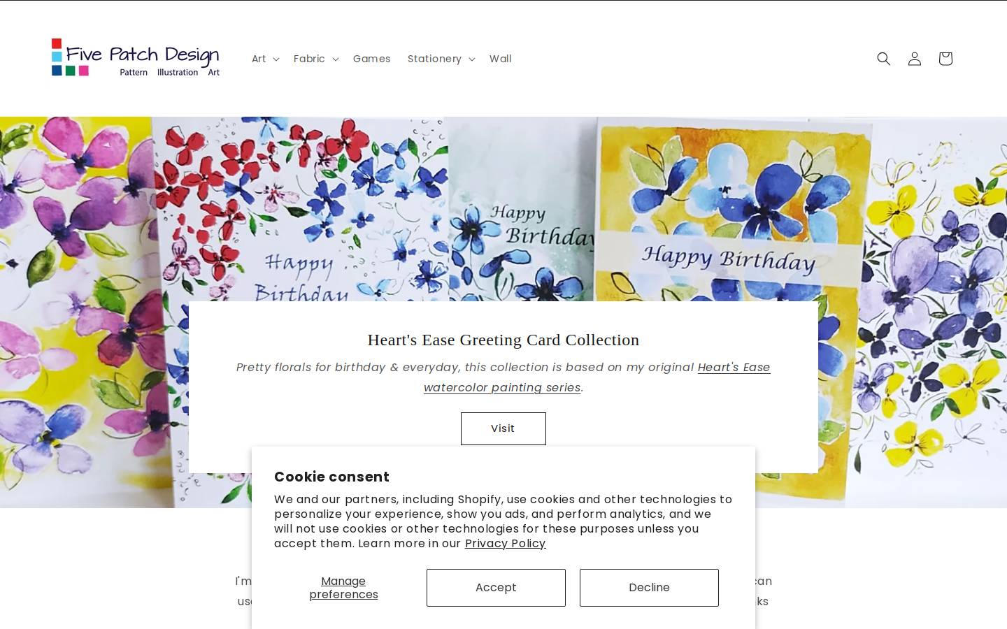 fivepatch.com homepage screenshot