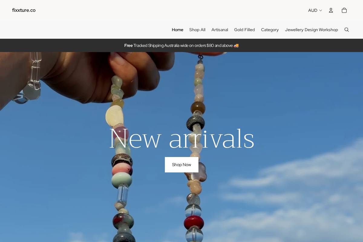 fixxture.co homepage screenshot