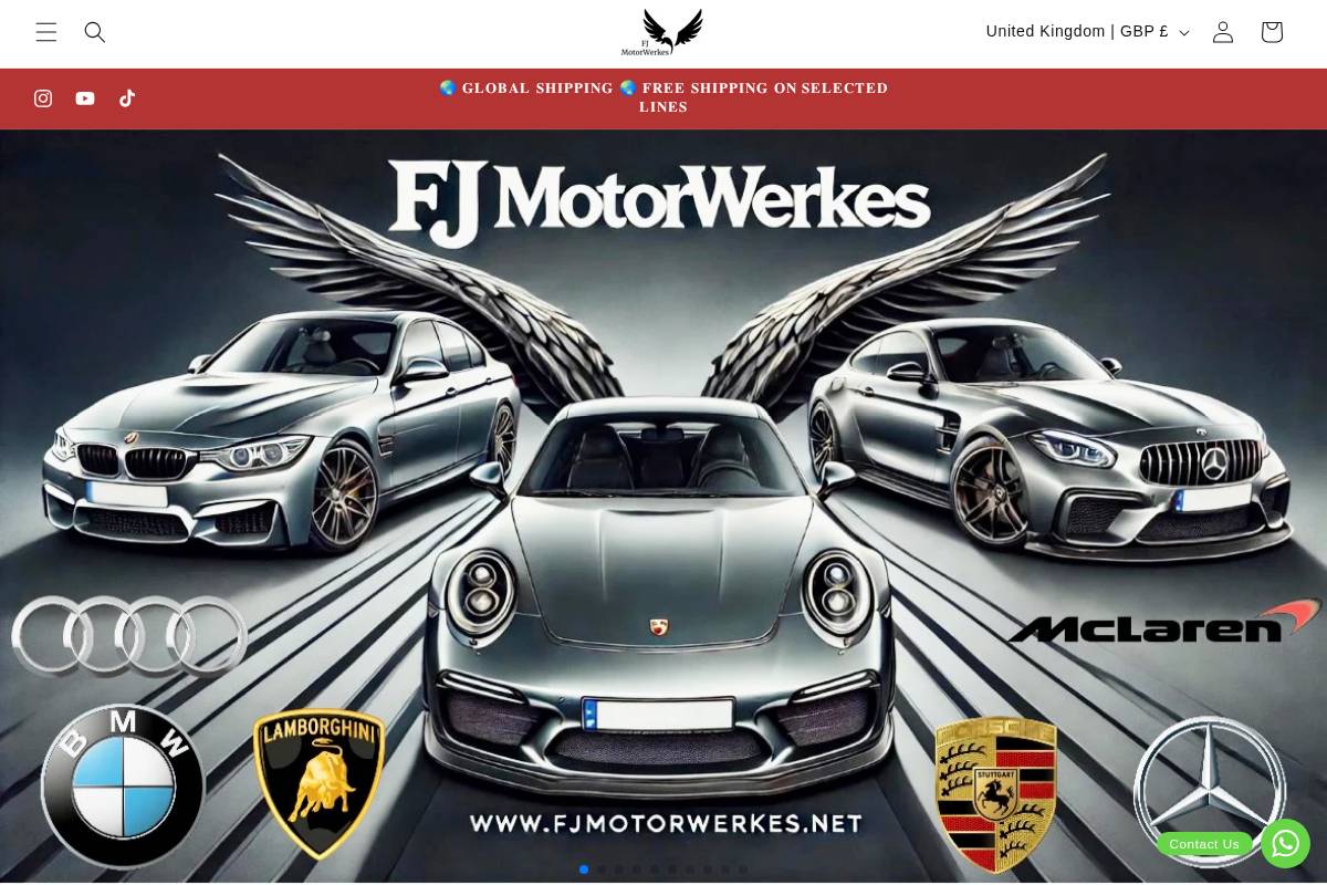 fjmotorwerkes.net homepage screenshot