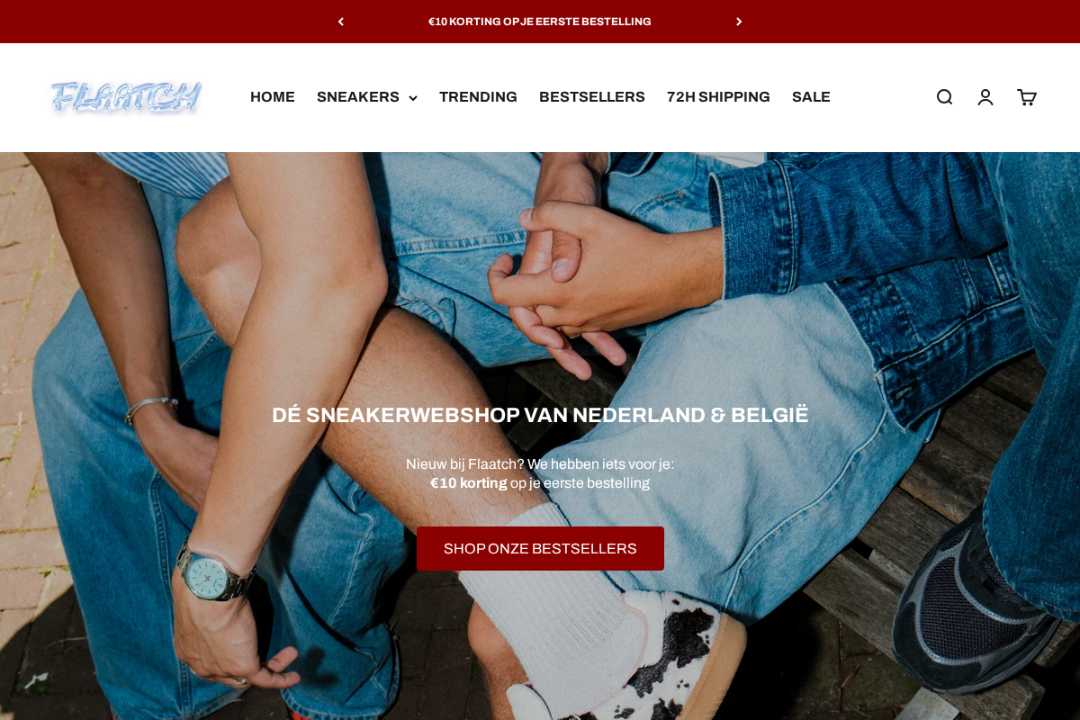 Flaatch homepage screenshot