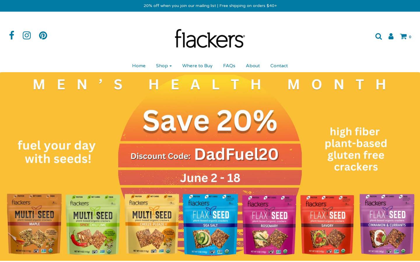 flackers.com homepage screenshot