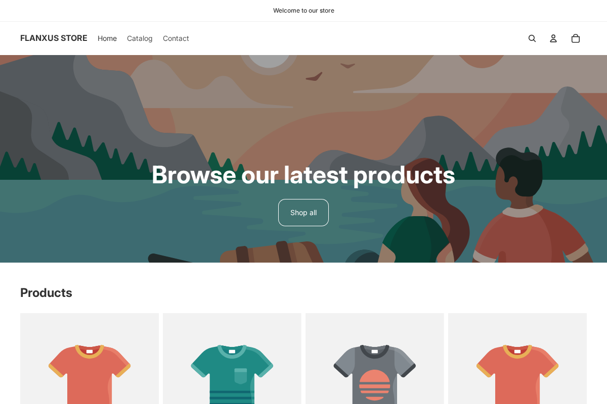flanxus.com homepage screenshot