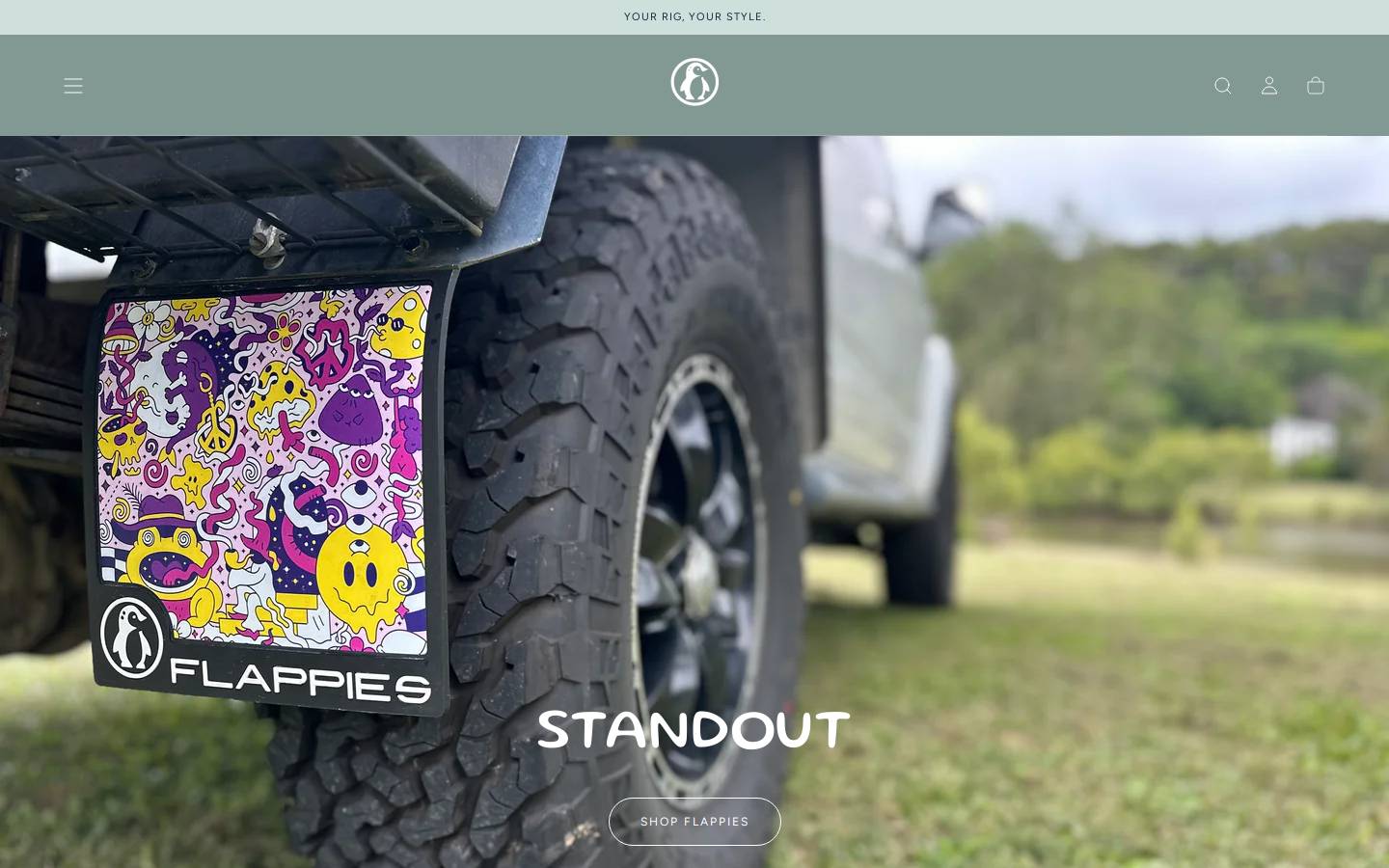 flappies.com.au homepage screenshot