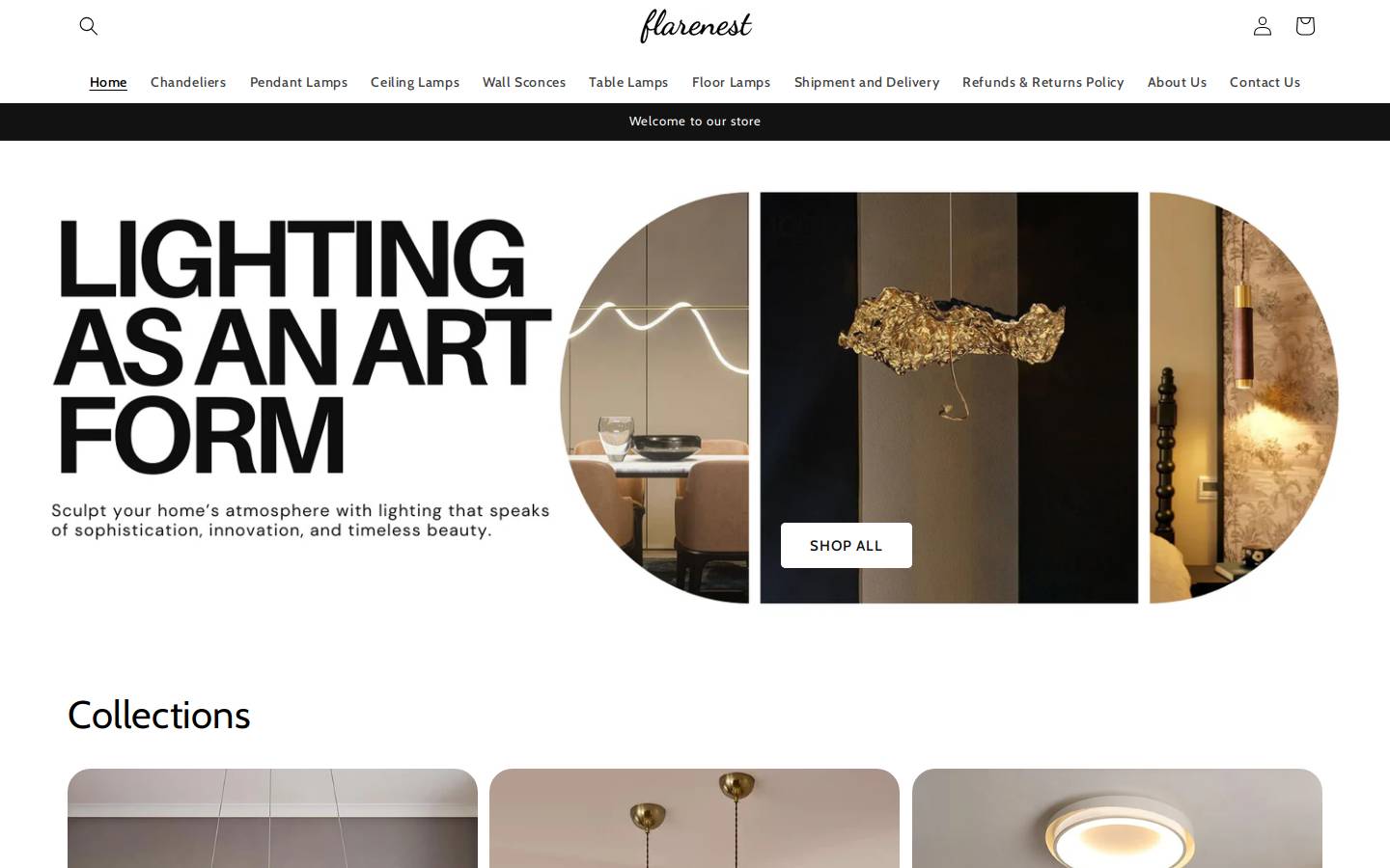 flarenest.com homepage screenshot