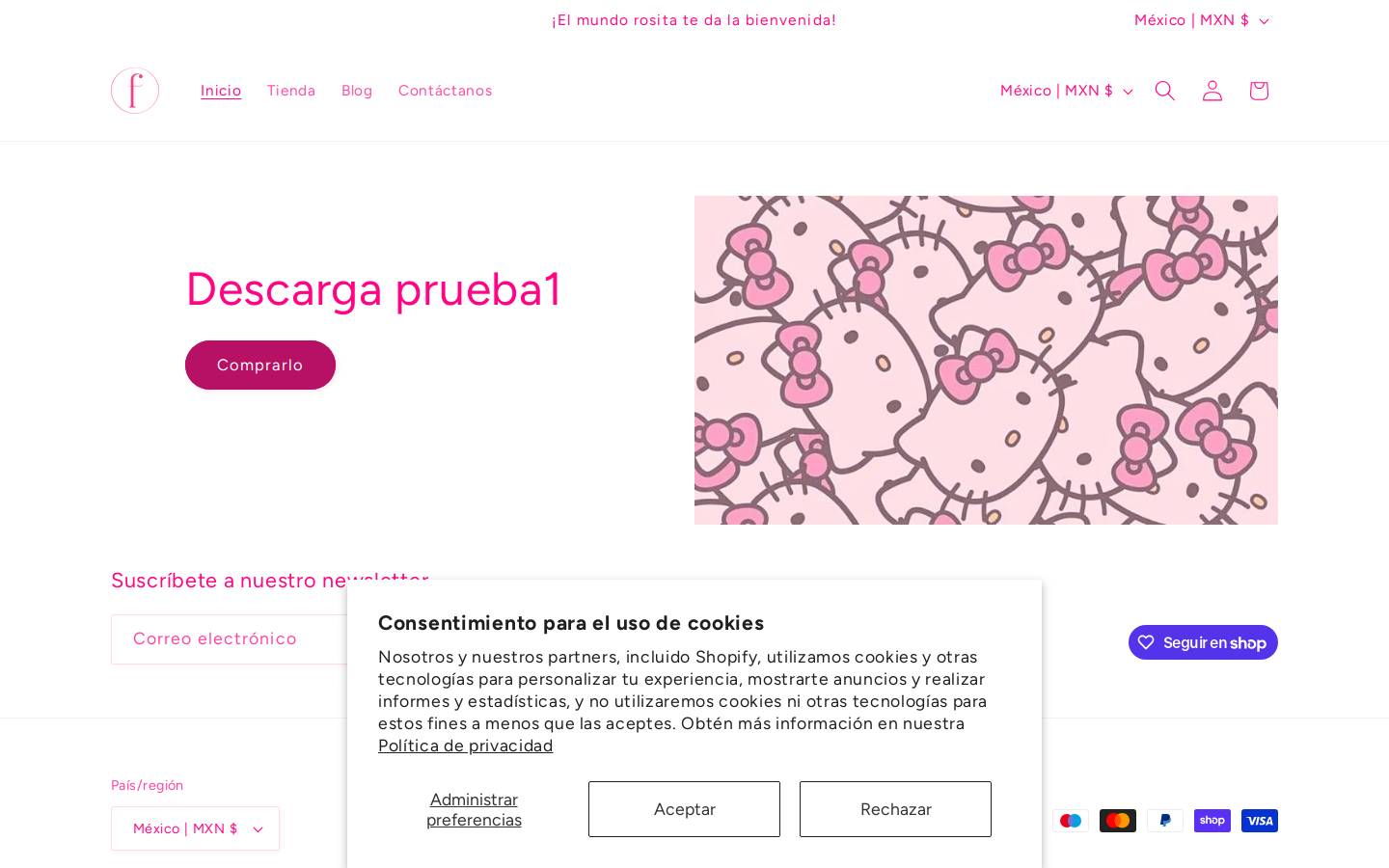flashes.com.mx homepage screenshot