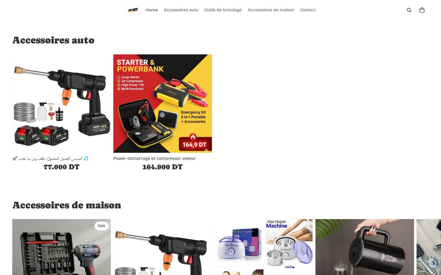 flashshop.pro homepage screenshot