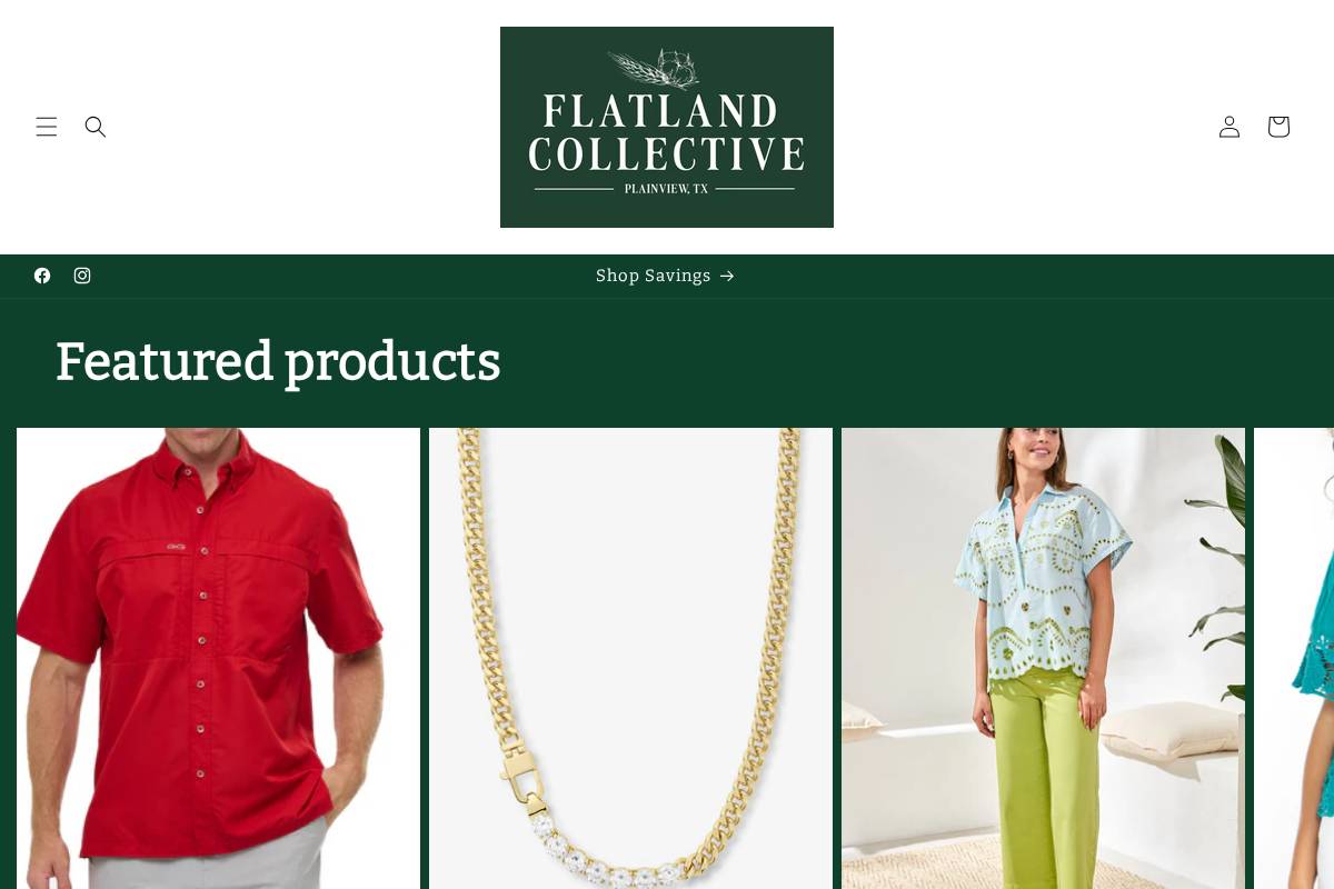 flatlandcollective.com homepage screenshot