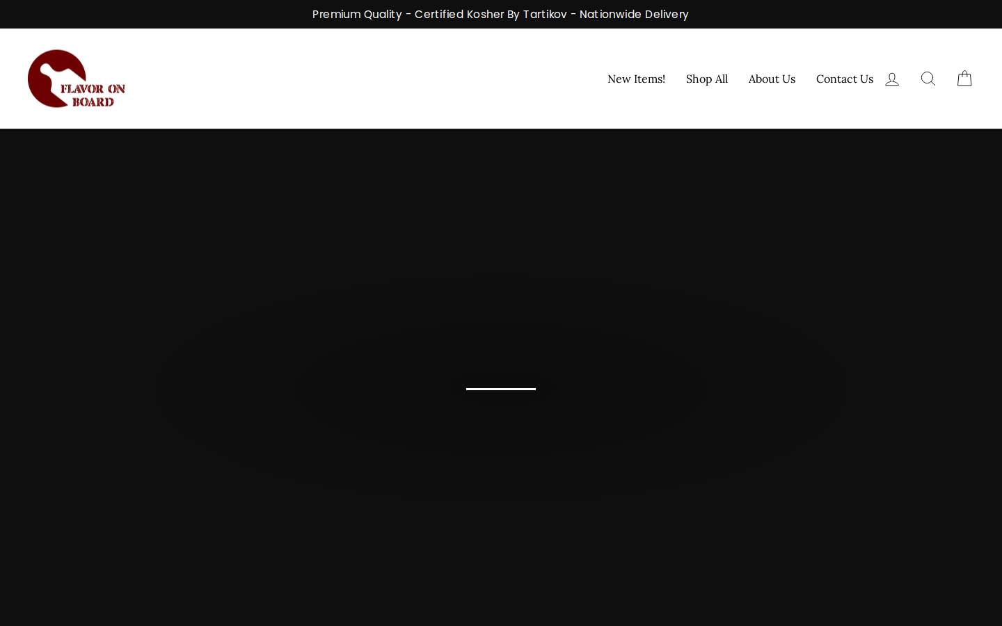 flavoronboard.com homepage screenshot