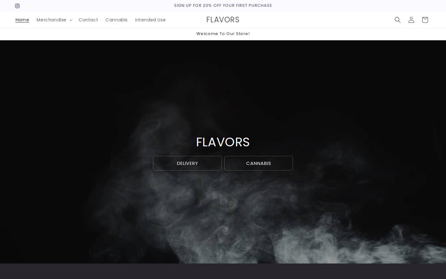 flavorssw.com homepage screenshot