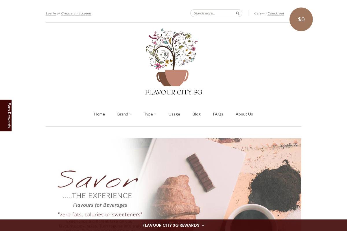 flavourcitysg.com homepage screenshot