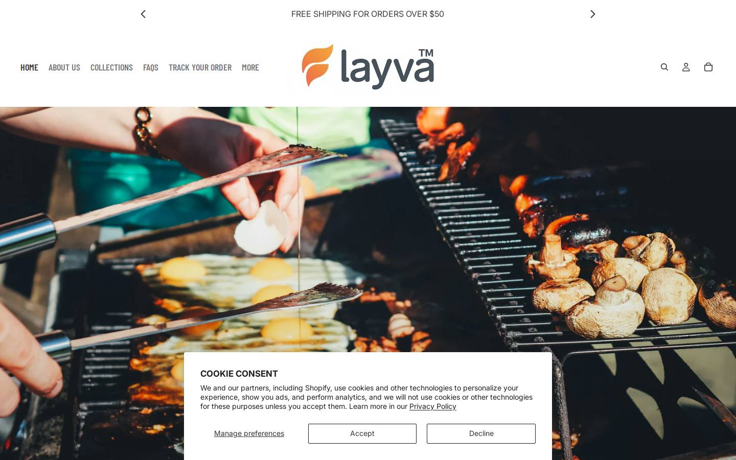 flayva.co homepage screenshot