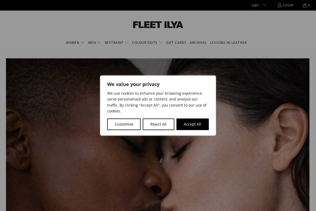 fleetilya.com homepage screenshot