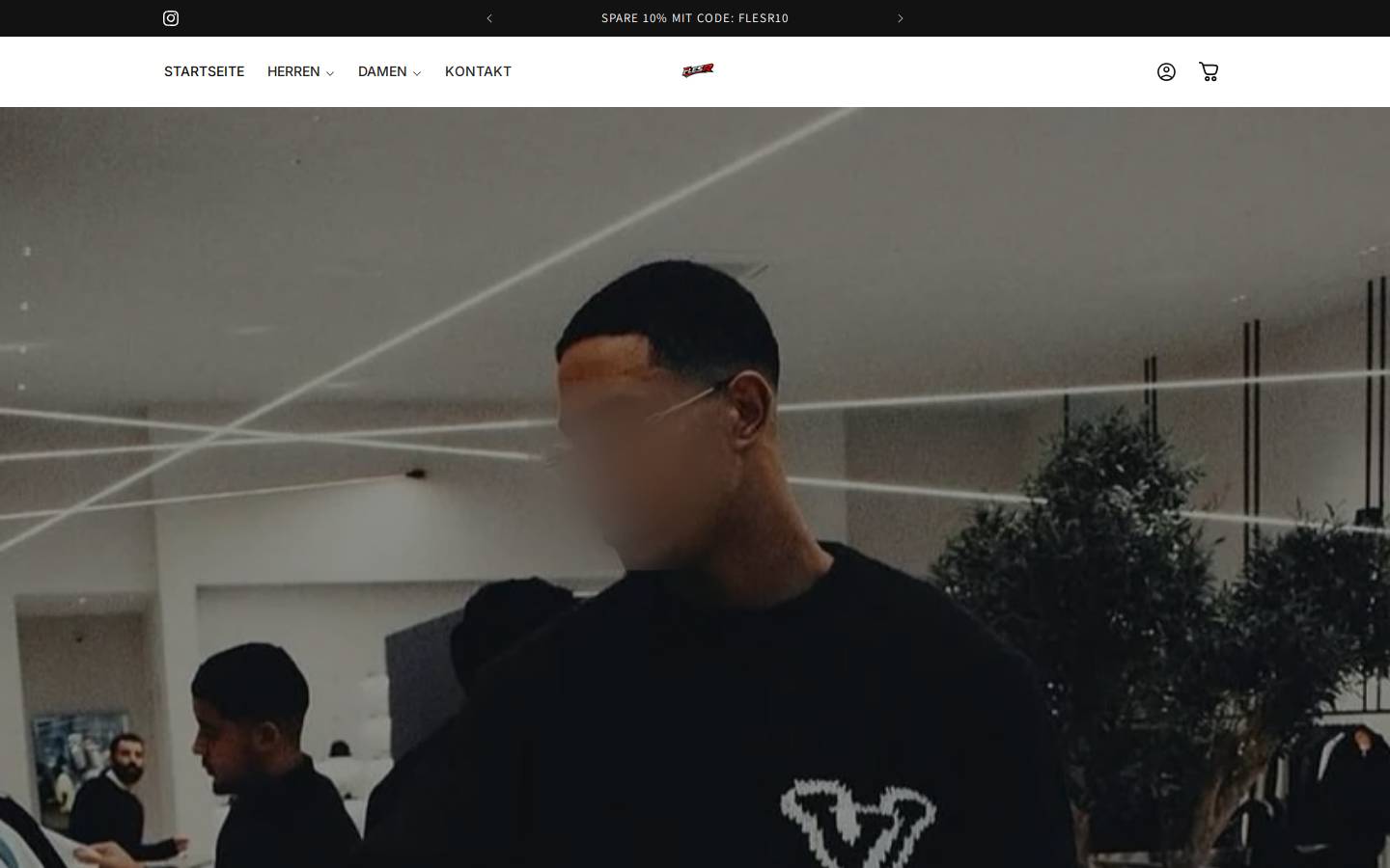 flesr.shop homepage screenshot