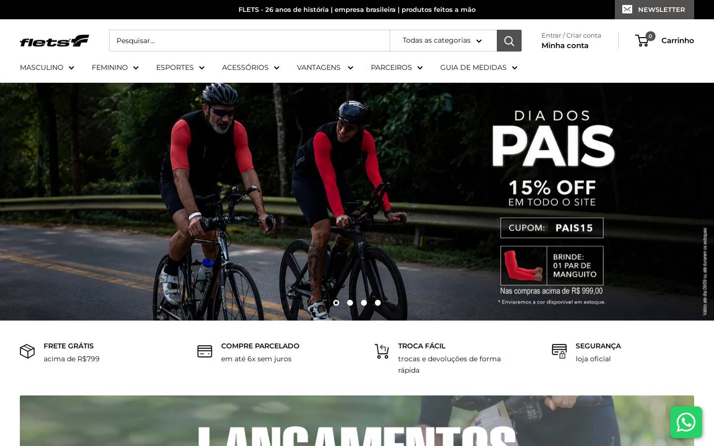 flets.com.br homepage screenshot