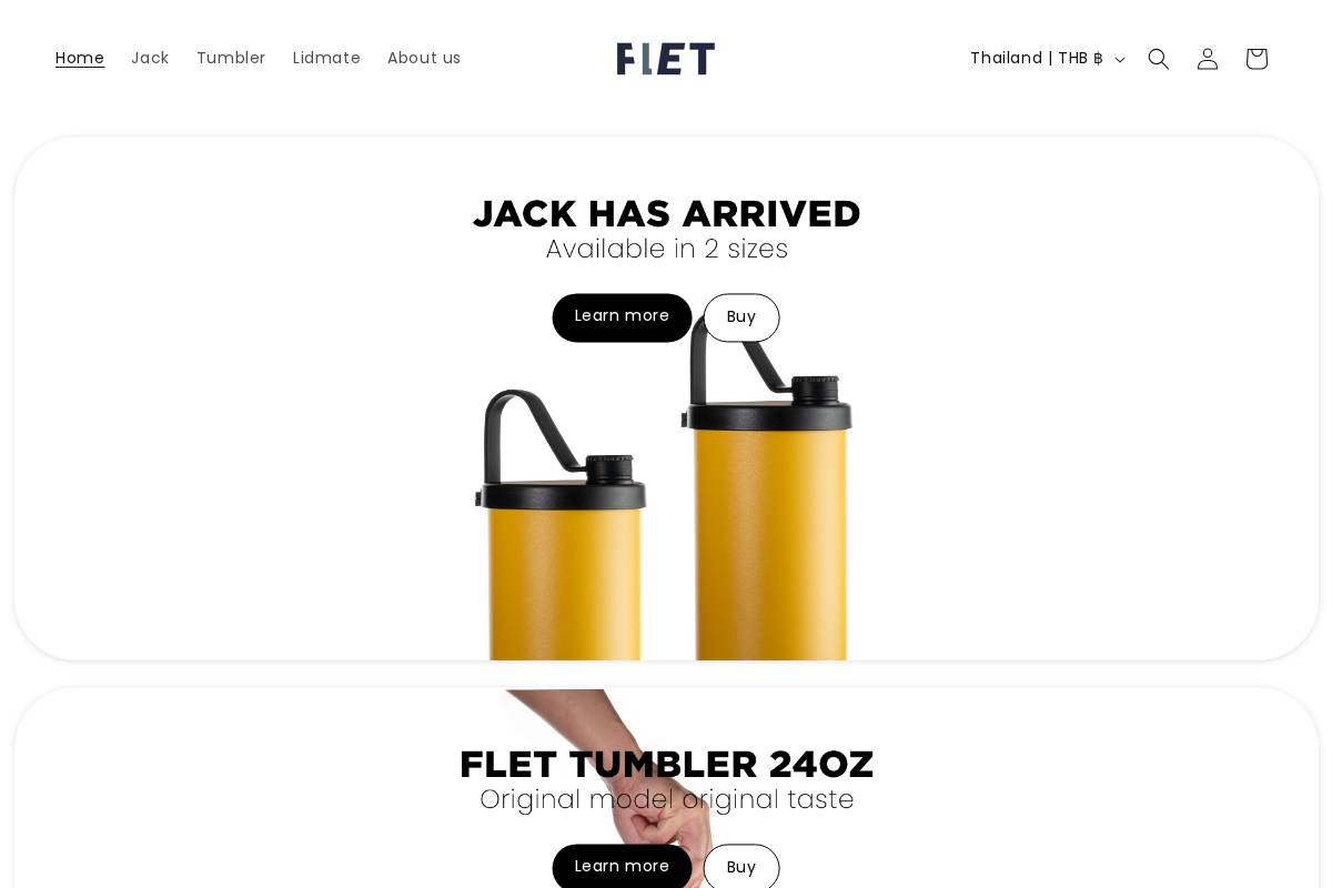 fletstore.com homepage screenshot