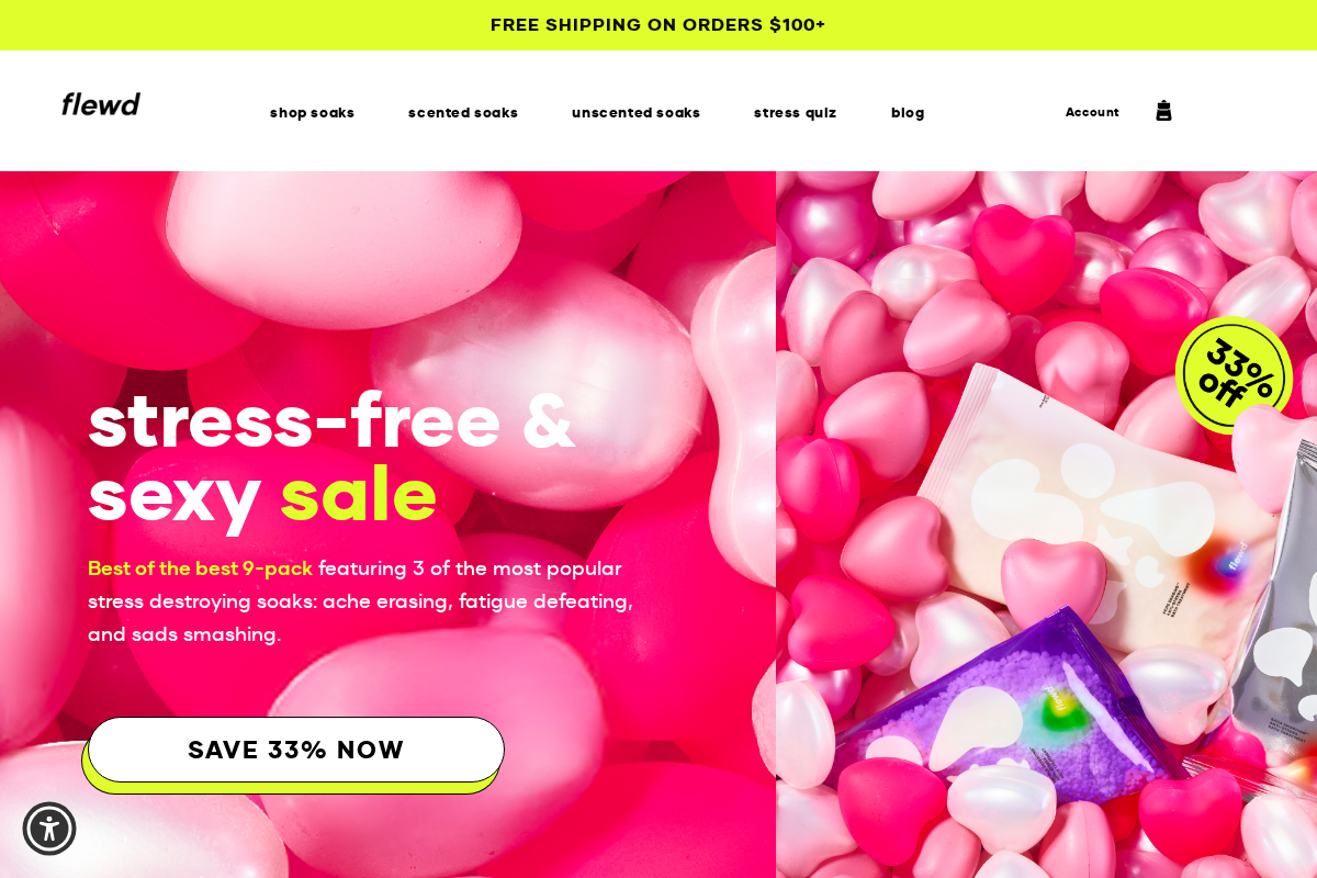 flewdstresscare.com homepage screenshot