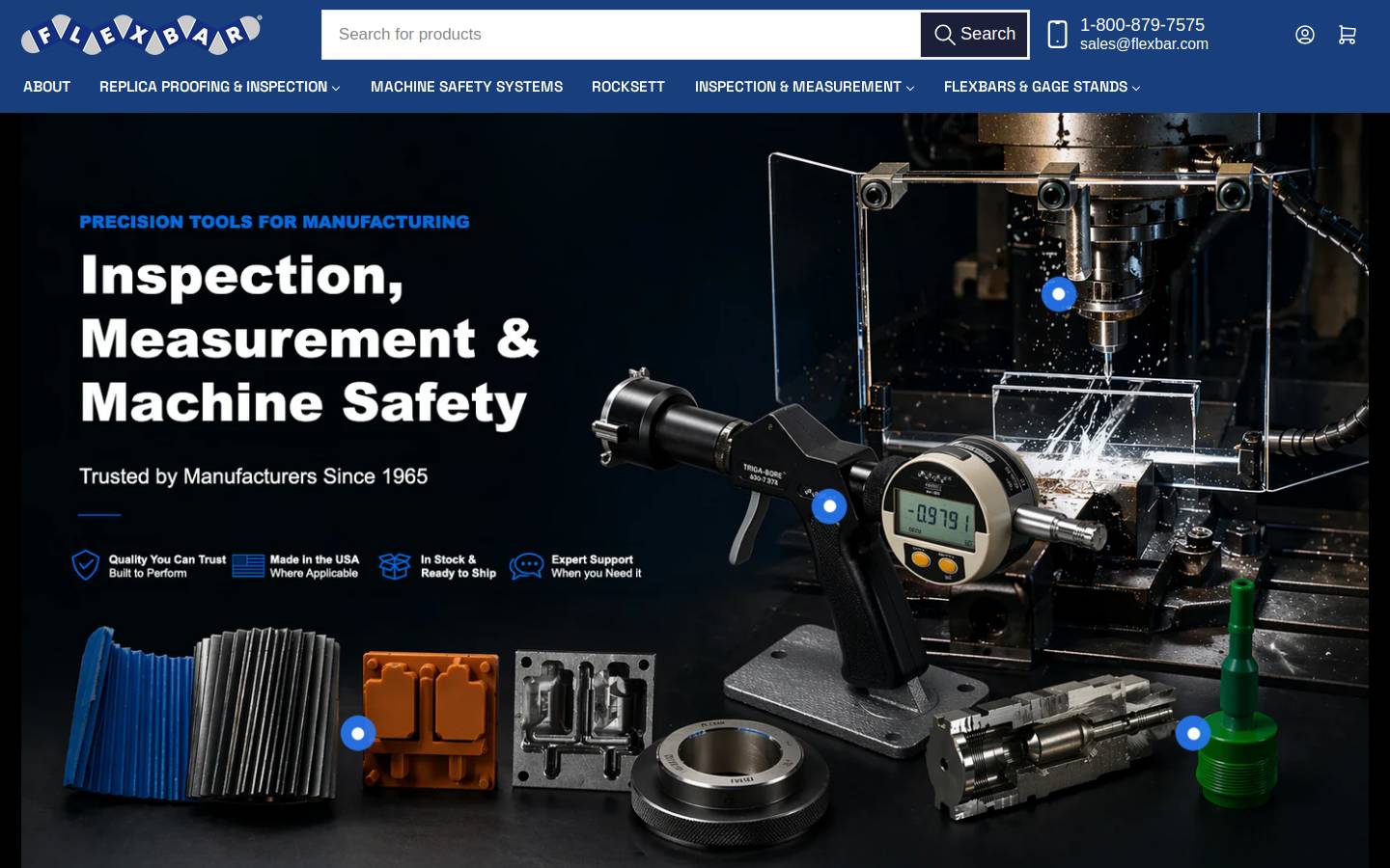 flexbar.com homepage screenshot
