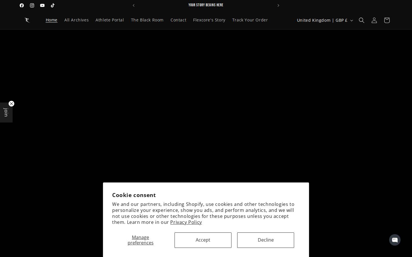 flexcoreclub.com homepage screenshot