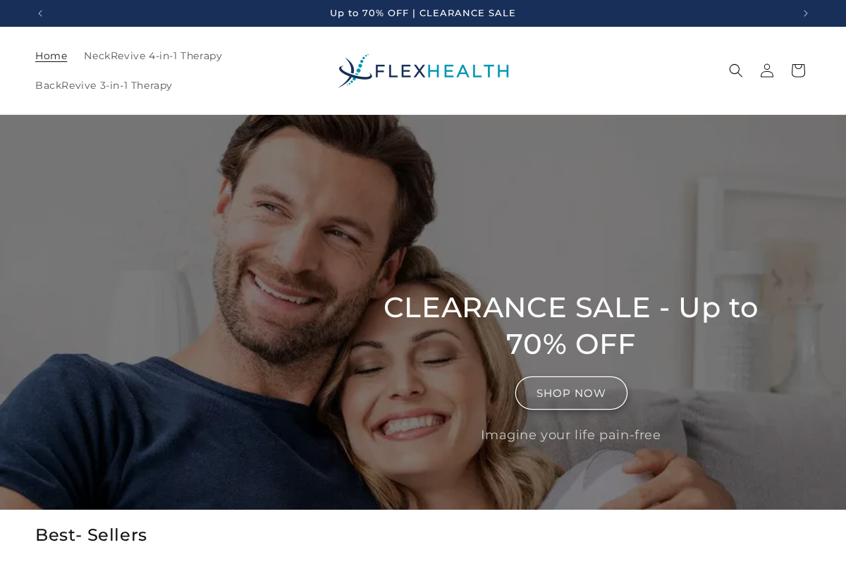 Flexhealth homepage screenshot