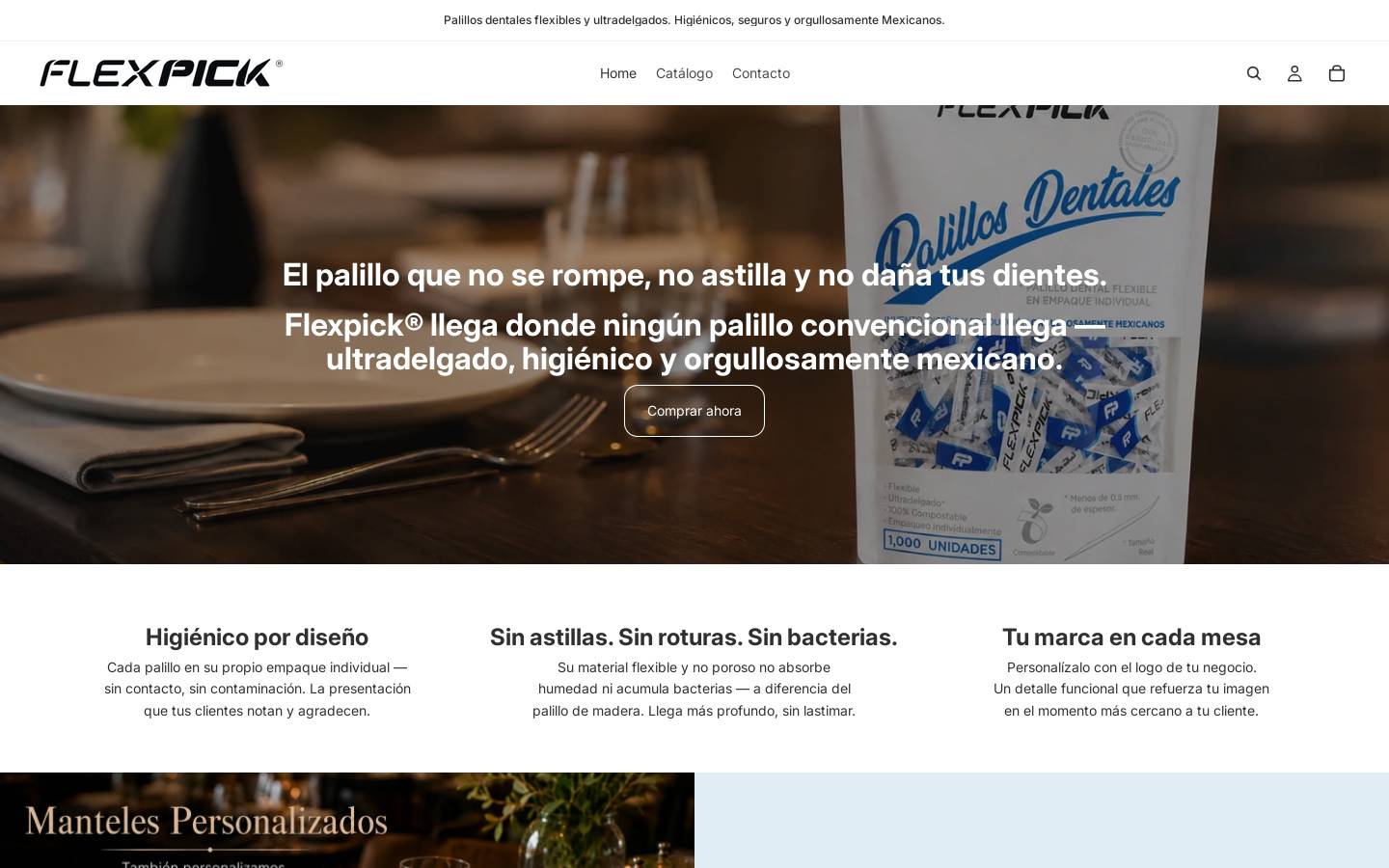 flexpick.com.mx homepage screenshot