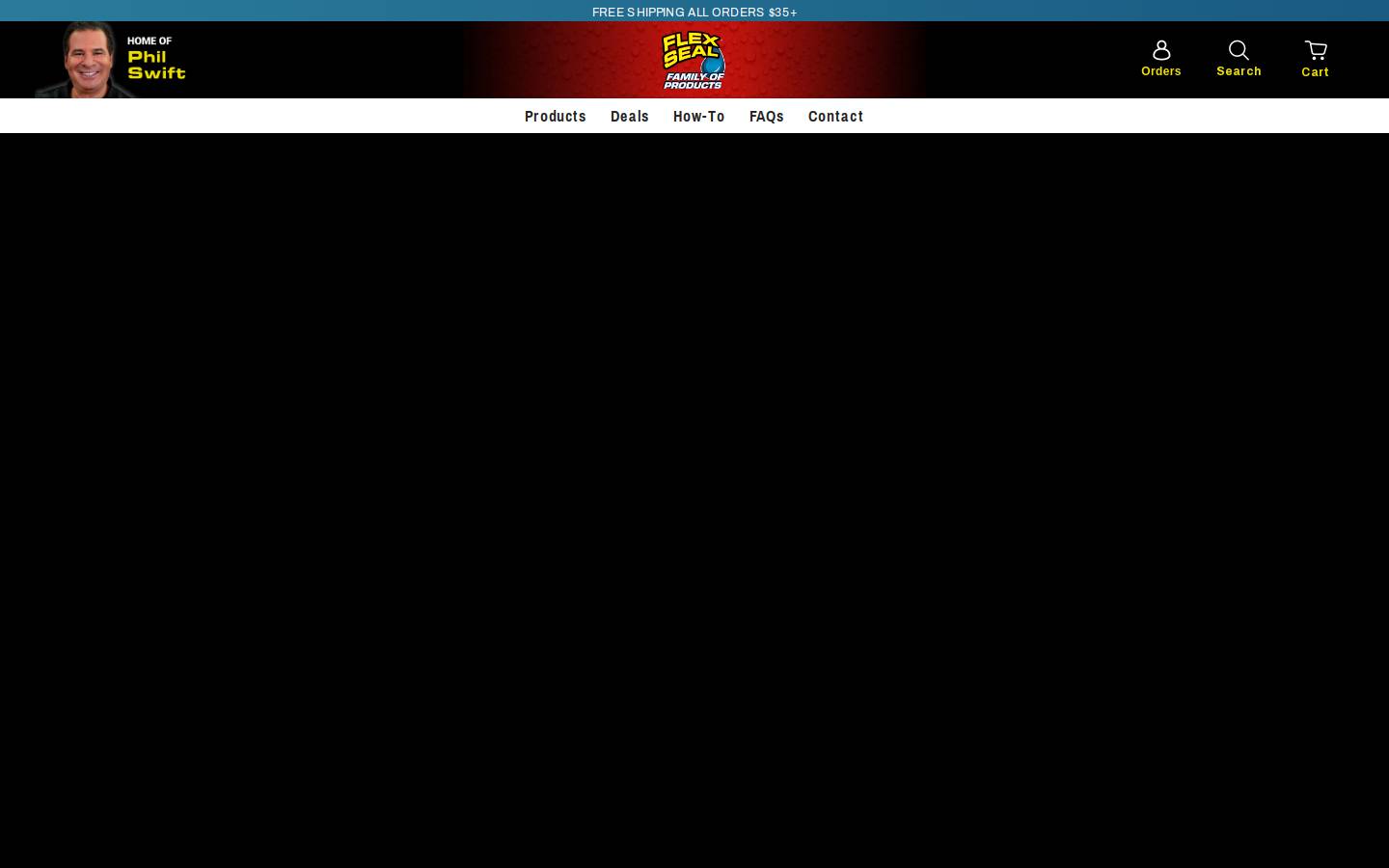 flexseal.ca homepage screenshot