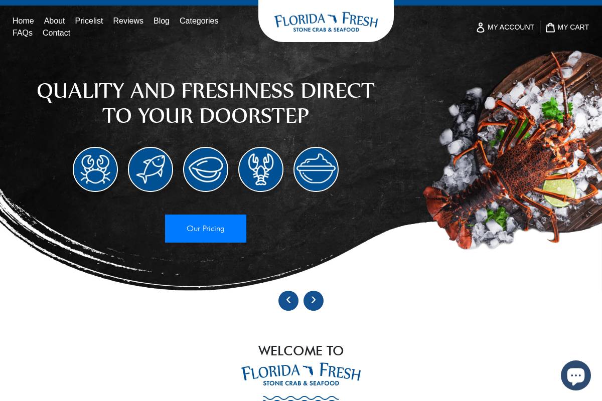 flfresh.net homepage screenshot