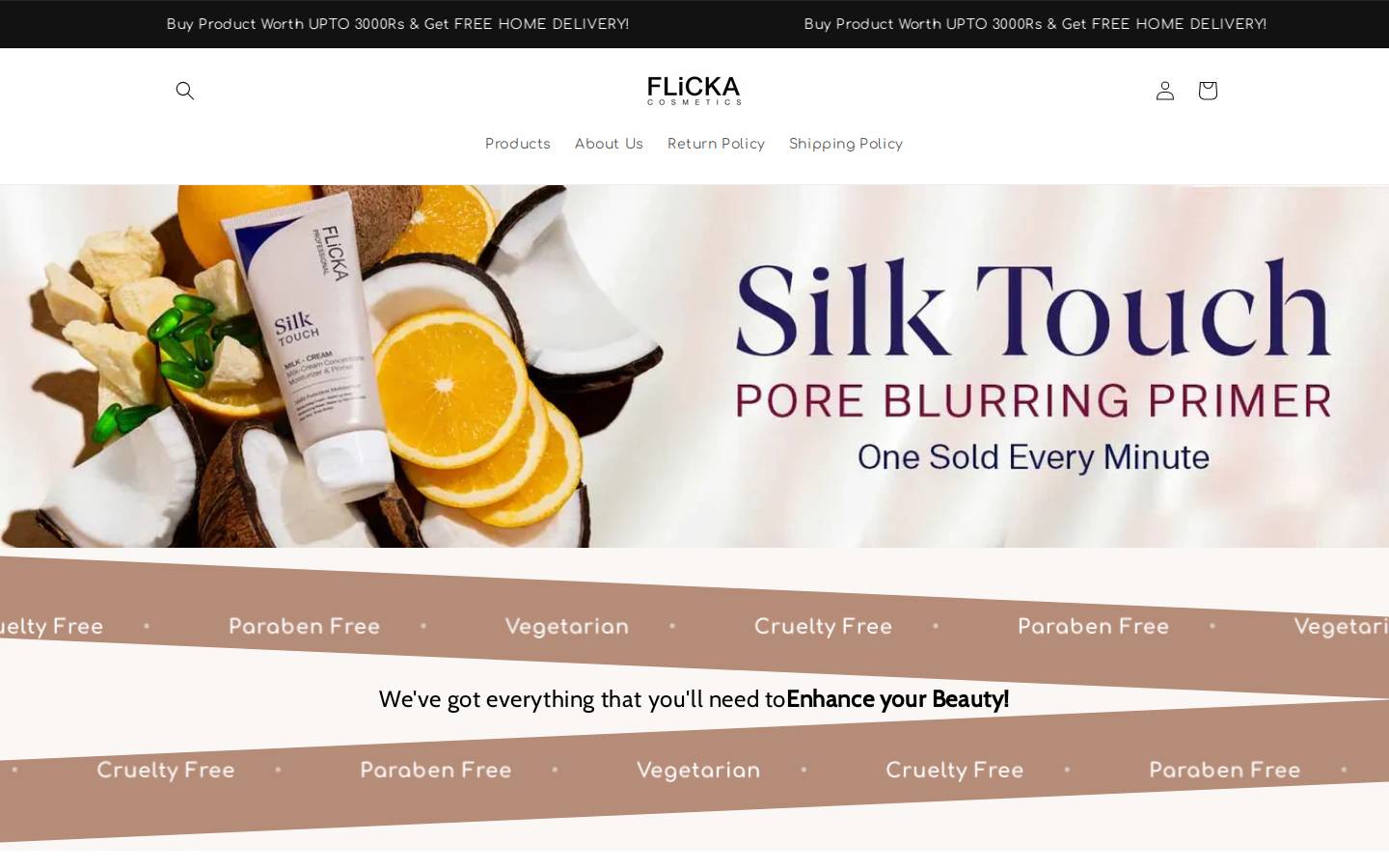 flickacream.online homepage screenshot