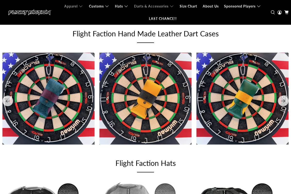 flightfaction.com homepage screenshot