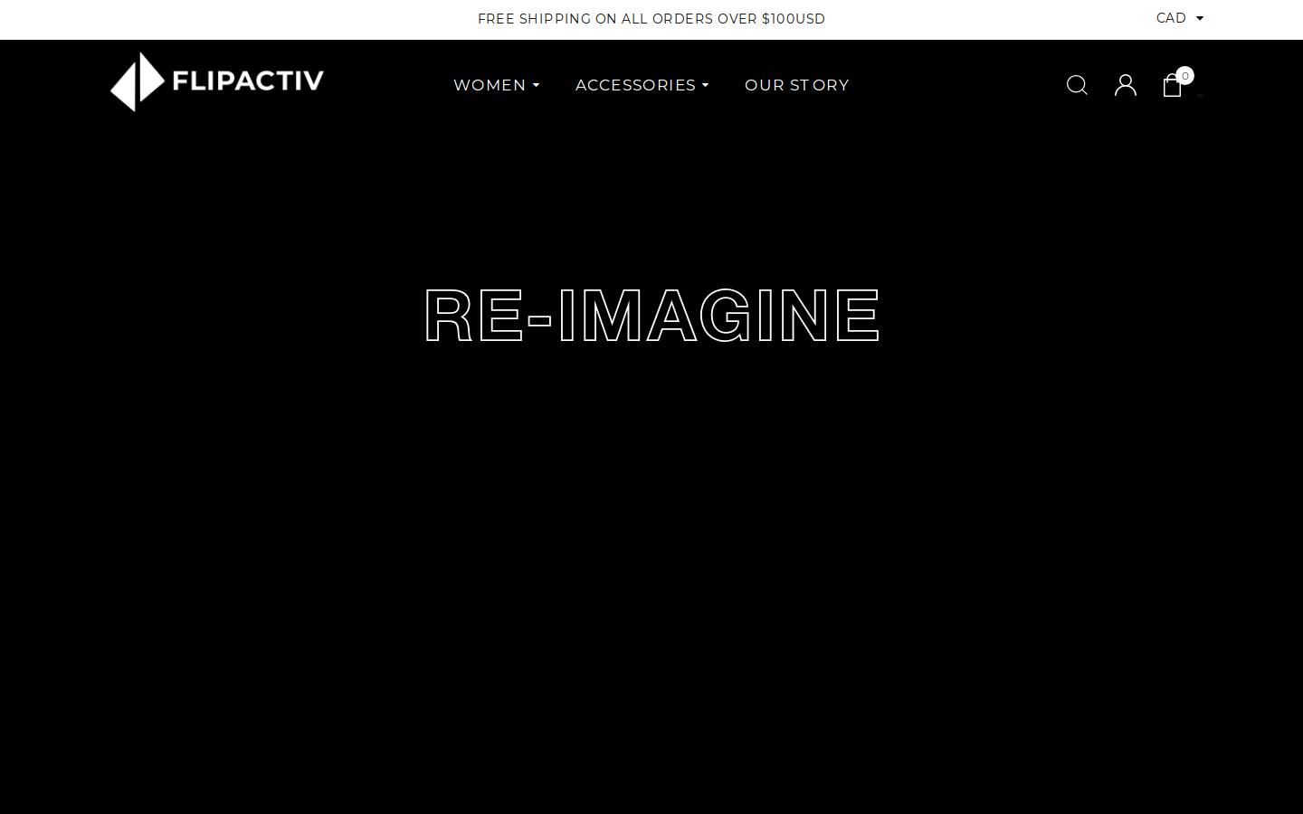 flipactiv.com homepage screenshot