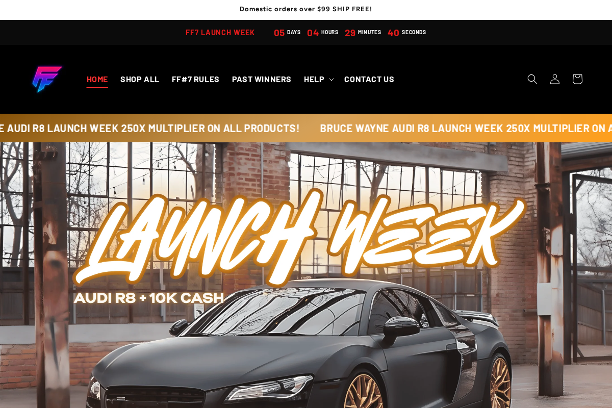 Flip it Factory homepage screenshot