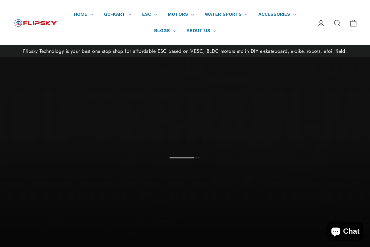 Flipsky Tech homepage screenshot