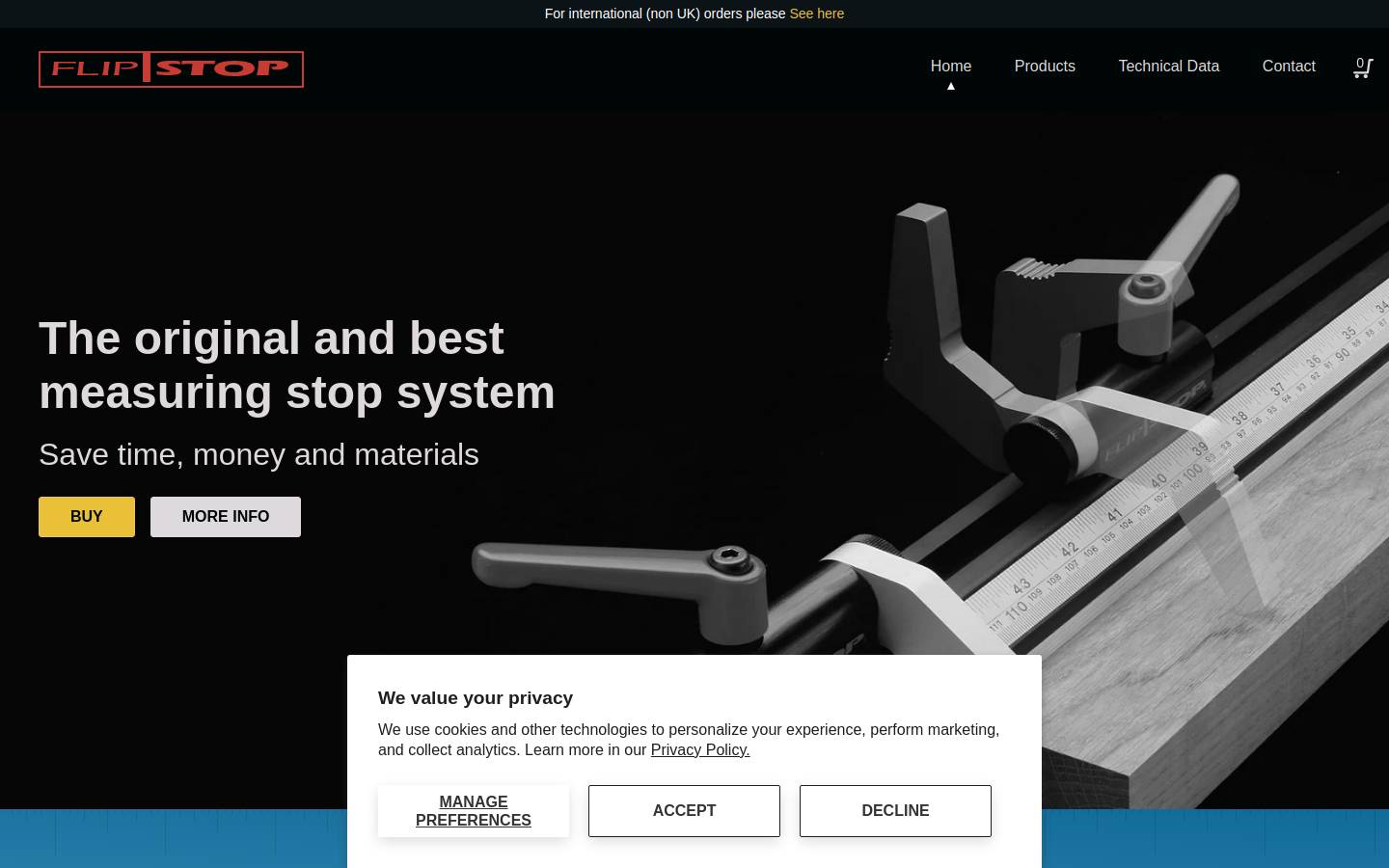 flipstop.com homepage screenshot
