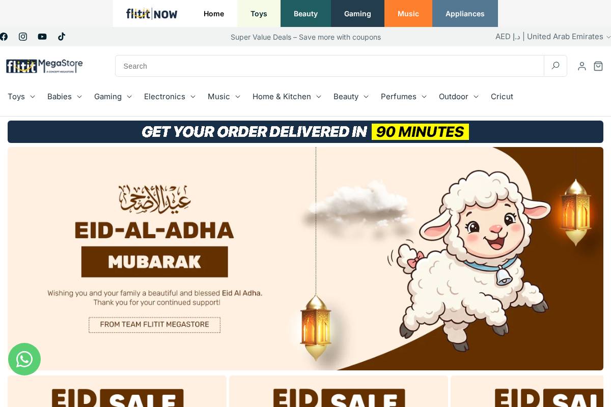 flitit.com homepage screenshot