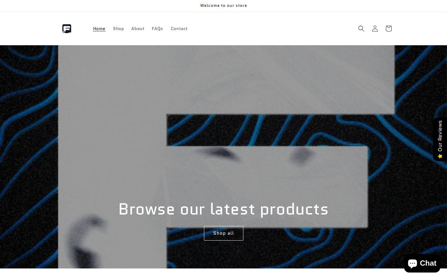 flixmerch.com homepage screenshot