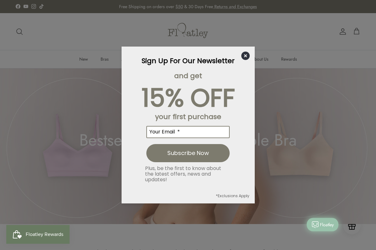 Floatley homepage screenshot