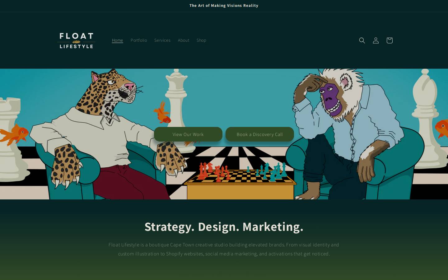 floatlifestyle.com homepage screenshot