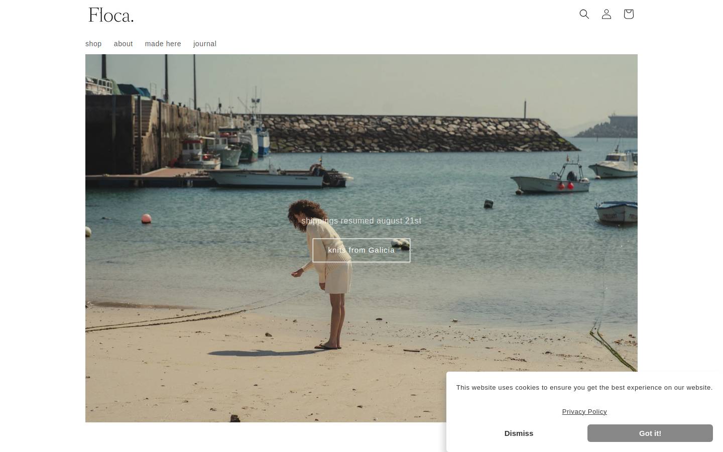 floca.es homepage screenshot