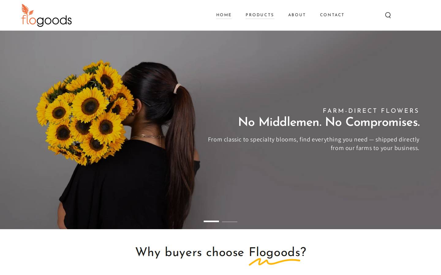flogoods.com homepage screenshot