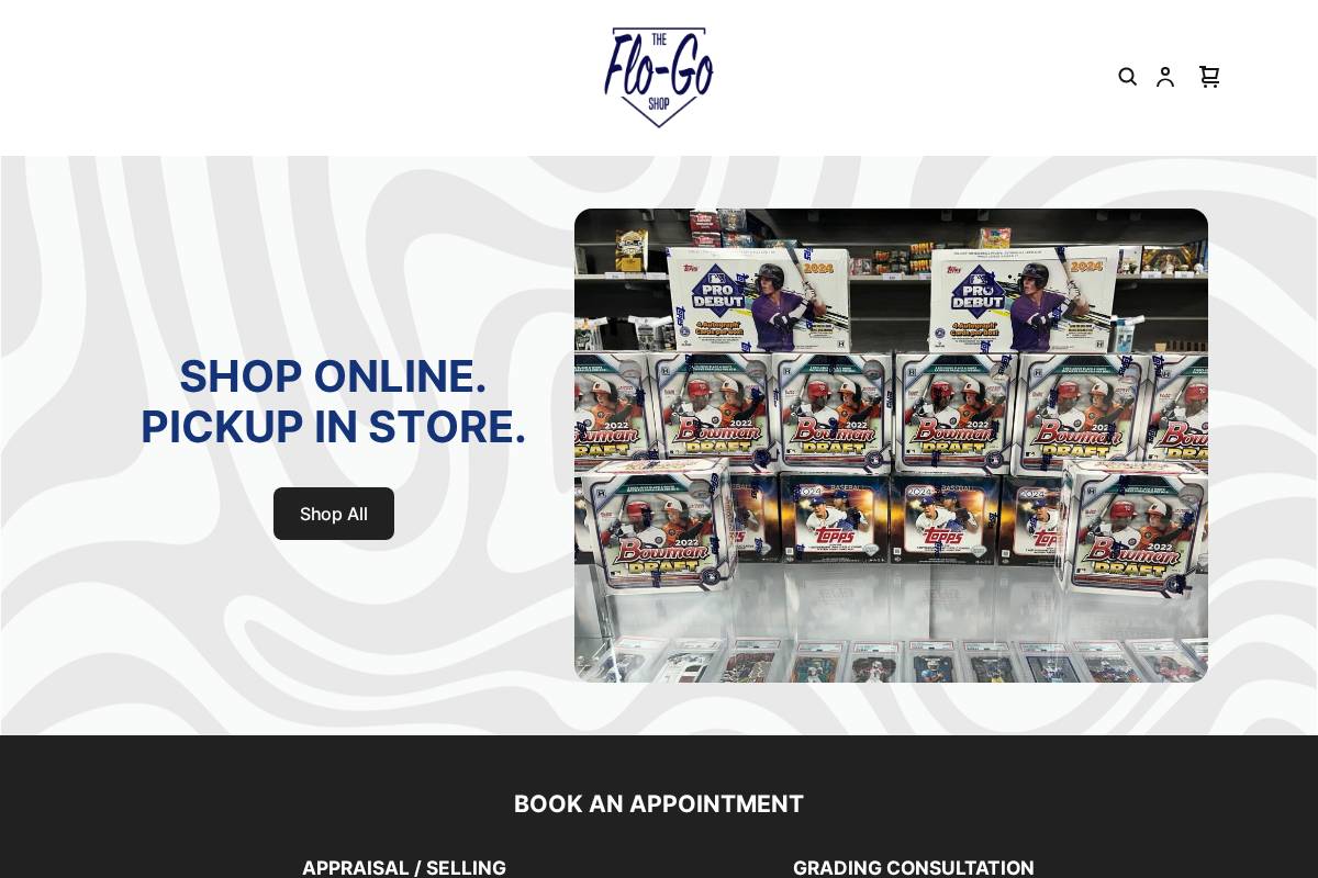 flogoshop.com homepage screenshot