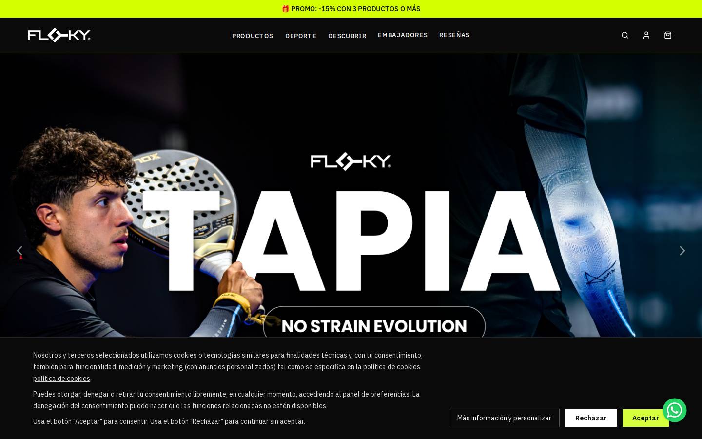 Floky España homepage screenshot