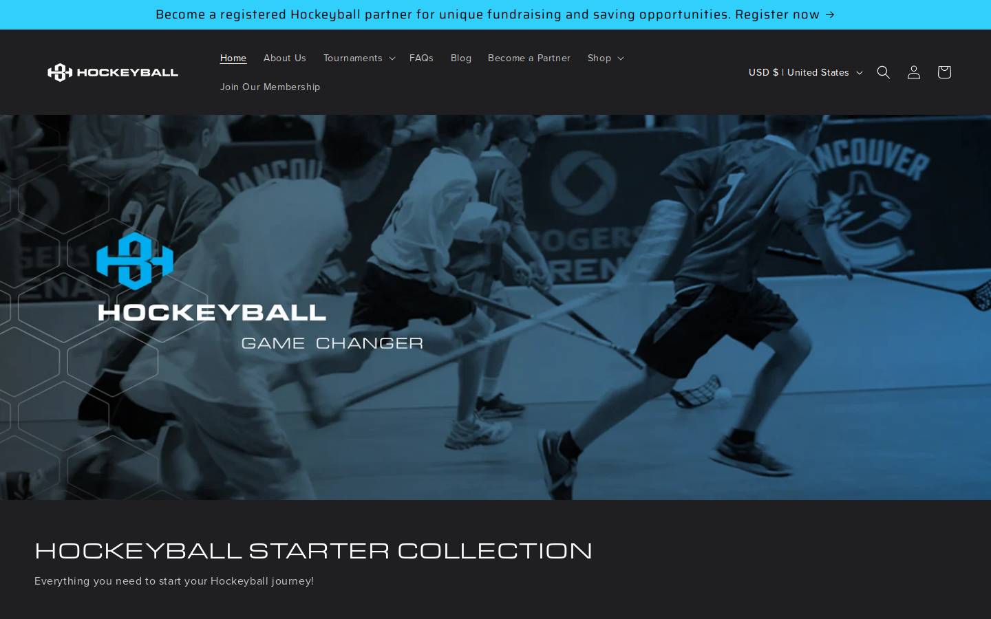 floorballplus.com homepage screenshot