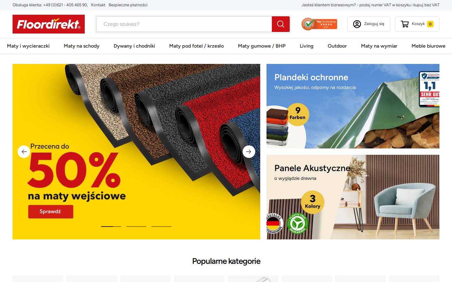 floordirekt.com homepage screenshot
