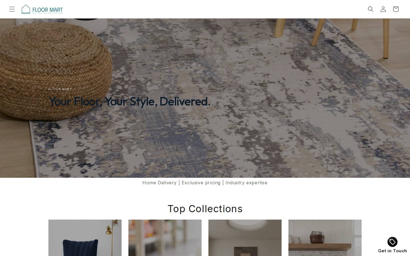 Floor Mart homepage screenshot